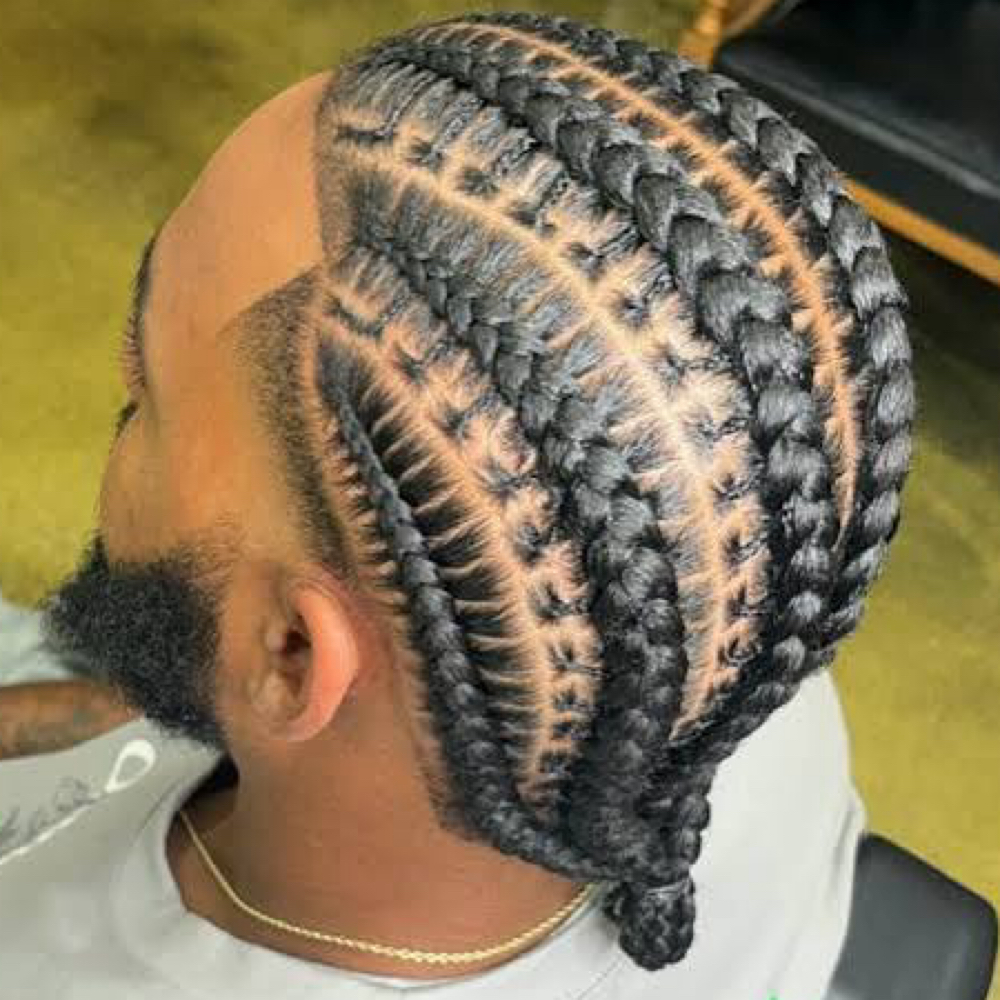 Mens Cornrow / French Braids at Inspired Look Hair Studio in Midlothian, IL