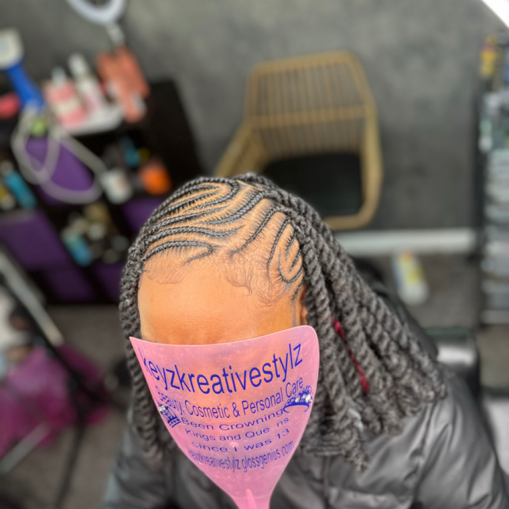 Fulani Marley Bob at Keyzkreativestylz in Chesapeake, VA