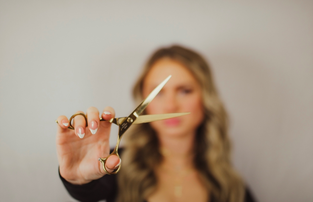 Add on women’s trim at Salon Atelier in Columbus, OH