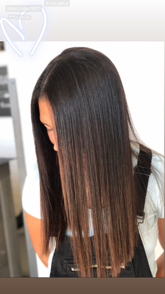 Brazilian Blowout+ & Haircut