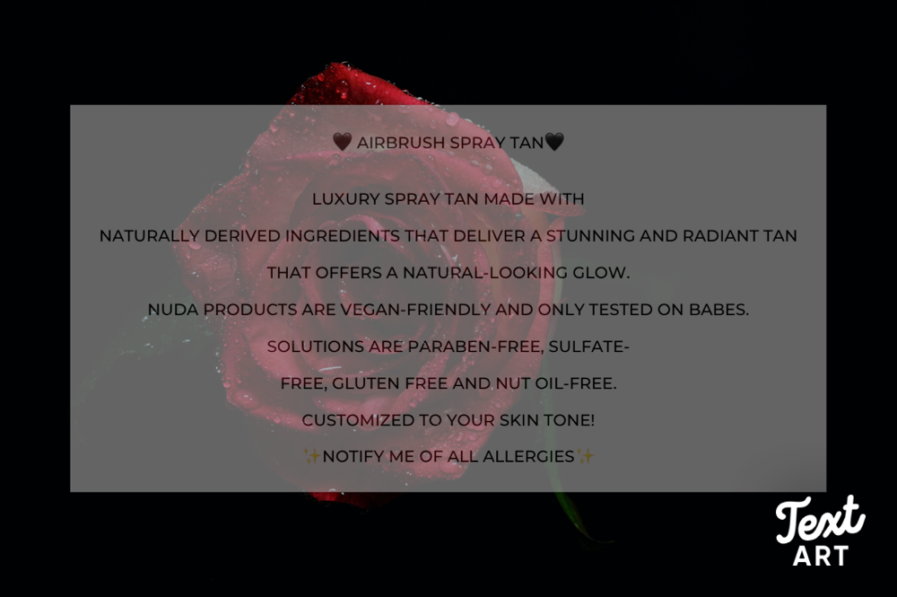 Airbrush Spray Tan
