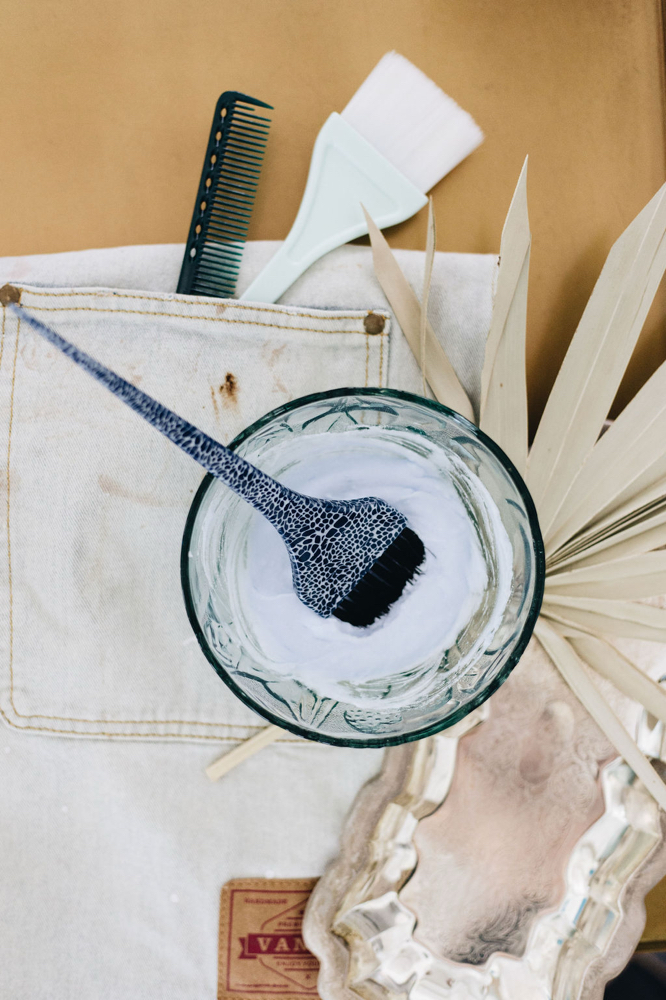 Bleach Out & Haircut