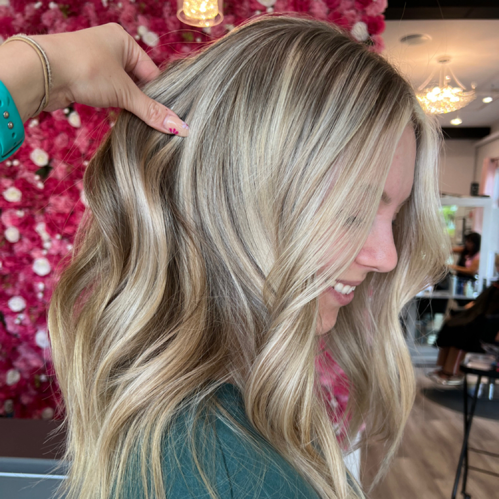 Full Highlight at Foil Fairy Hair in San Diego, CA