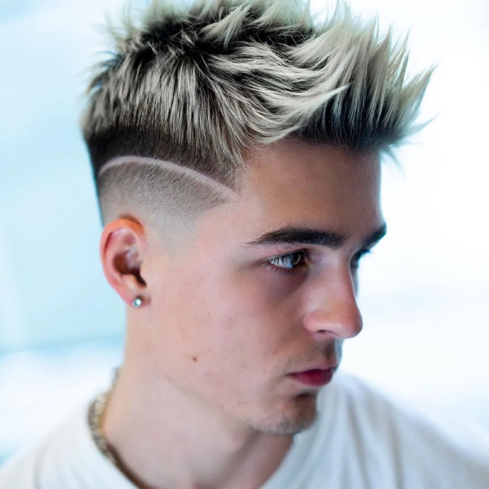 Mens Blonding at Hair by Justyne @ Meraki beauty salon in Medford, OR