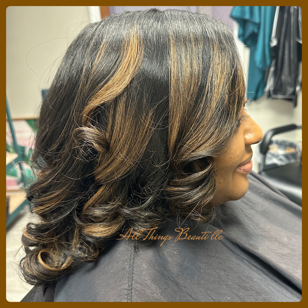 Add On Curl /flat Iron ONLY