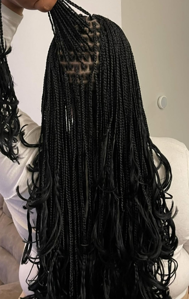 Xs French Curl Braids at TheHairAllure in Indianapolis, IN