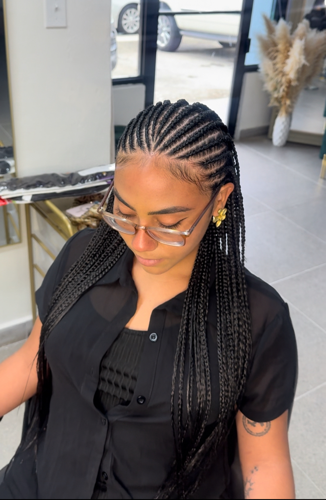 Fulani Braids at Beautyges in San Juan, PR