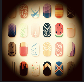 Nail French Tip Polish