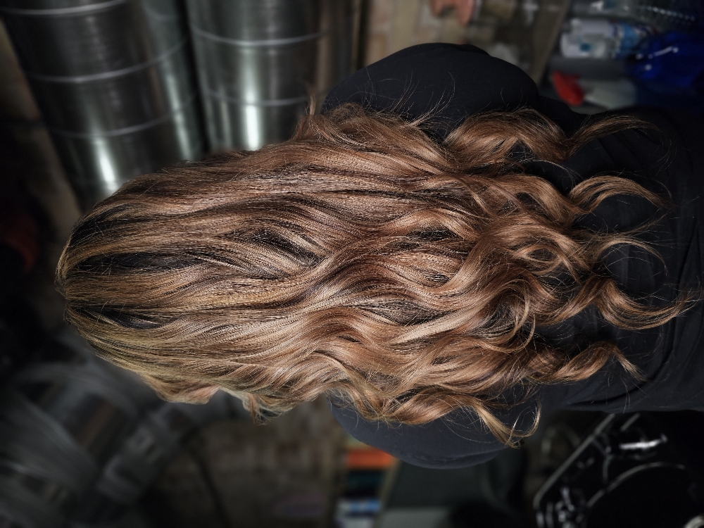 Long Hair Balayage