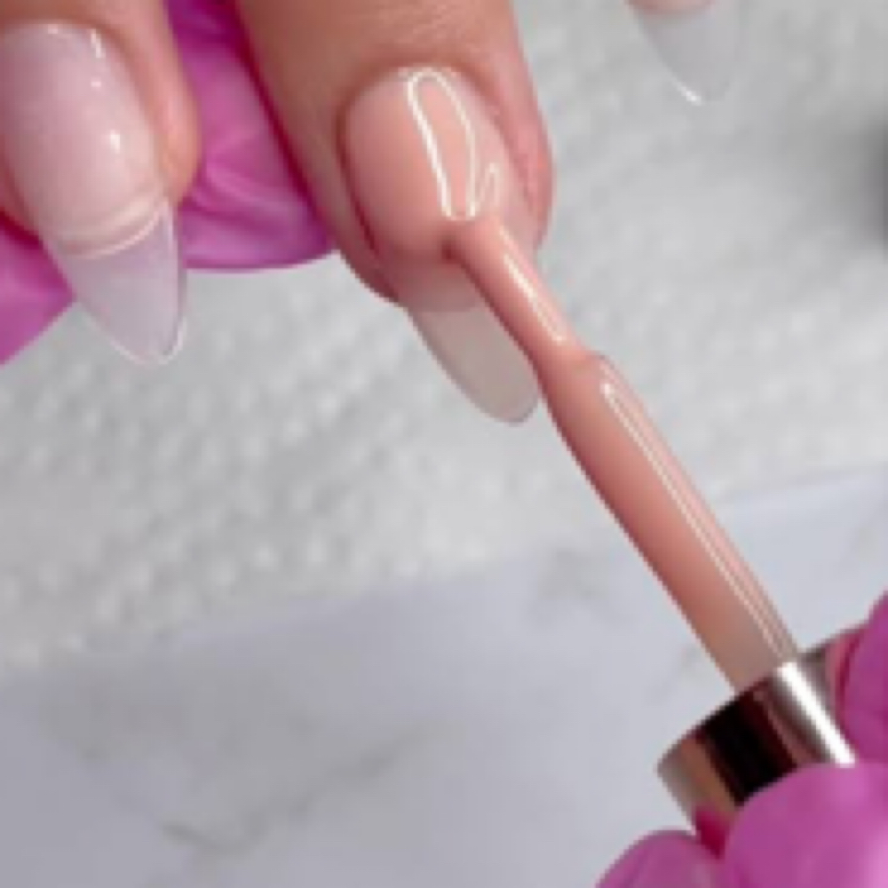Rubber Base Application at 7 1 8 Beauty Bar in Hoboken, NJ