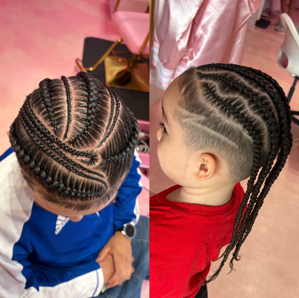 Men’s And Kids Braids