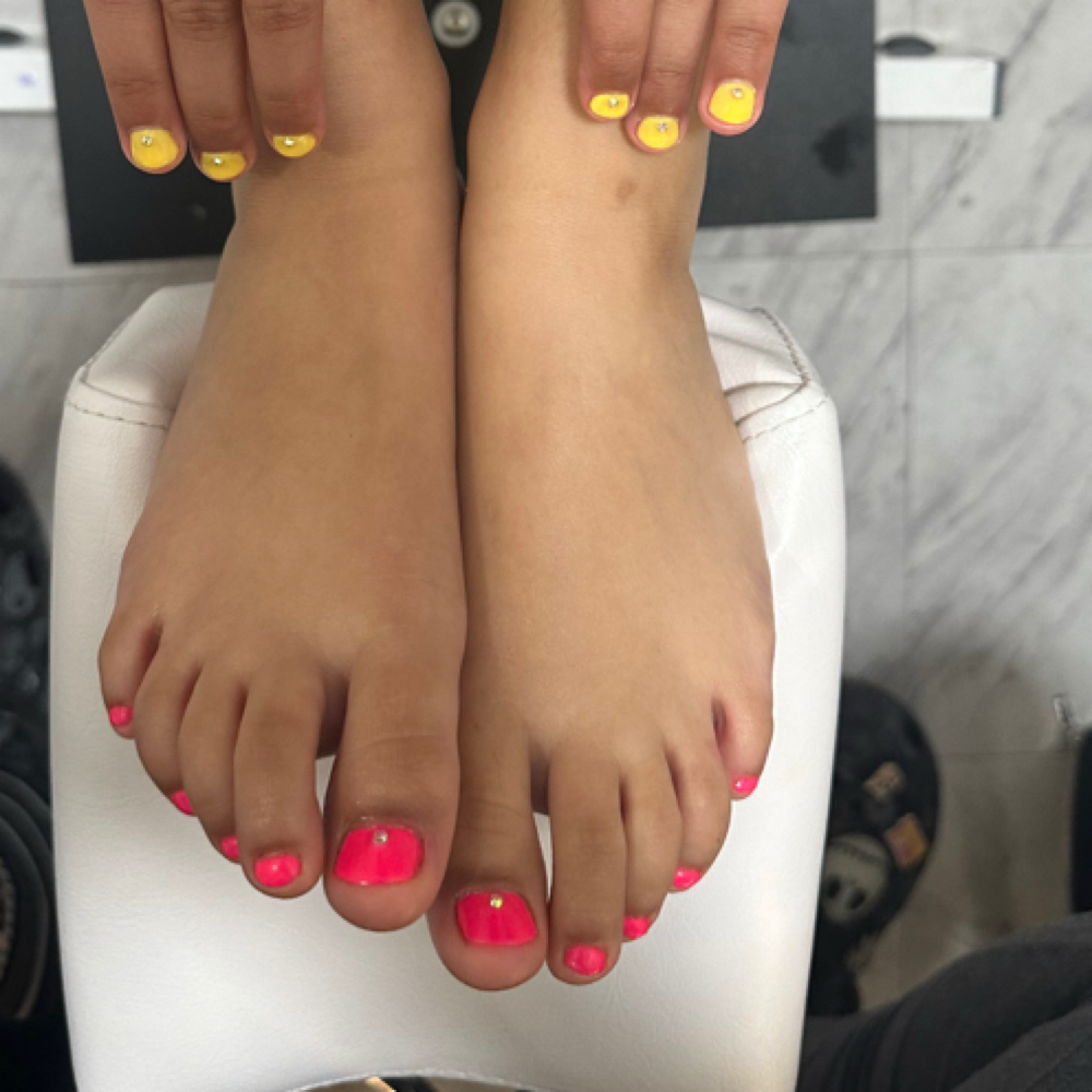 KIDS Pedicure at Grippa Slayer in Charleston, SC