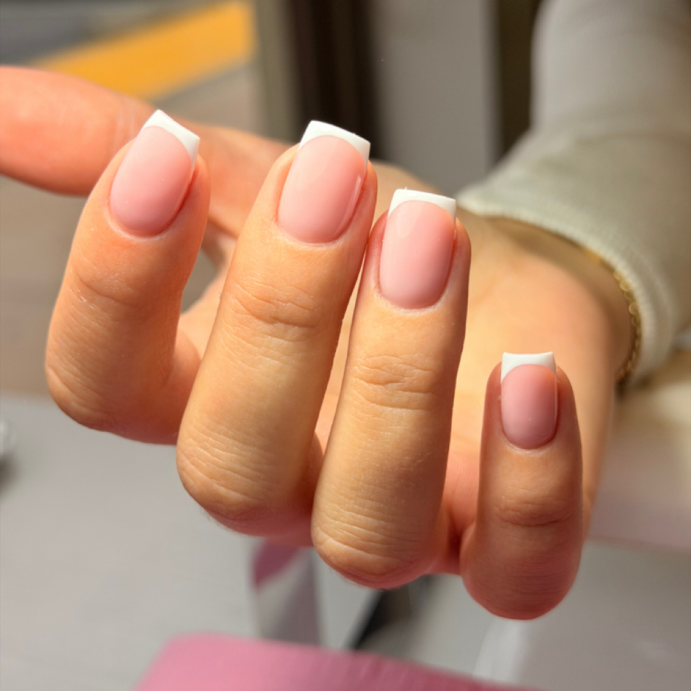 French Tips at MD. Russian Manicure & Gel Extensions in San Jose, CA