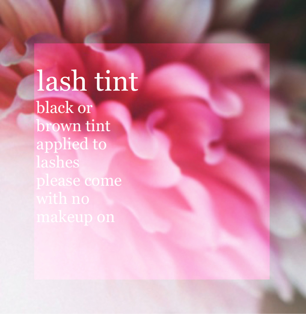 Lash Tint