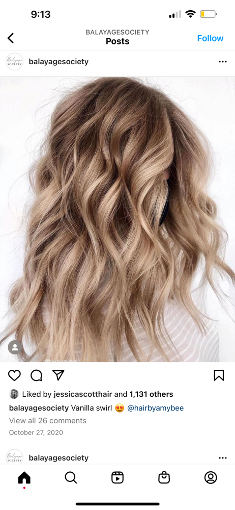 Partial Balayage