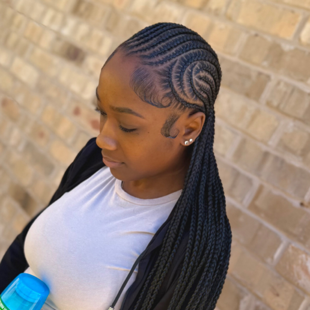 Feed In Braids at Hair By Kay๐ in Ashdown, AR