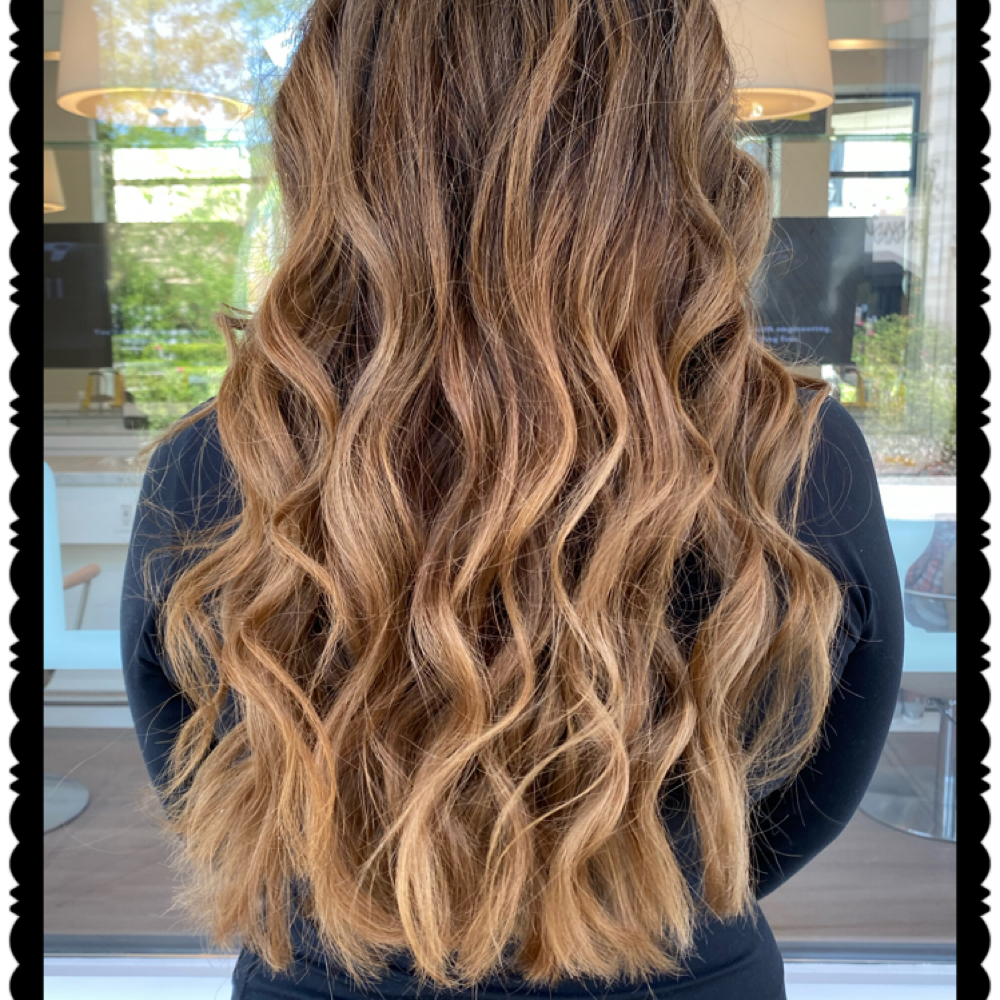 Blowout with Iron Work at Mystic Goddess Beauty Studio in Nanuet, NY