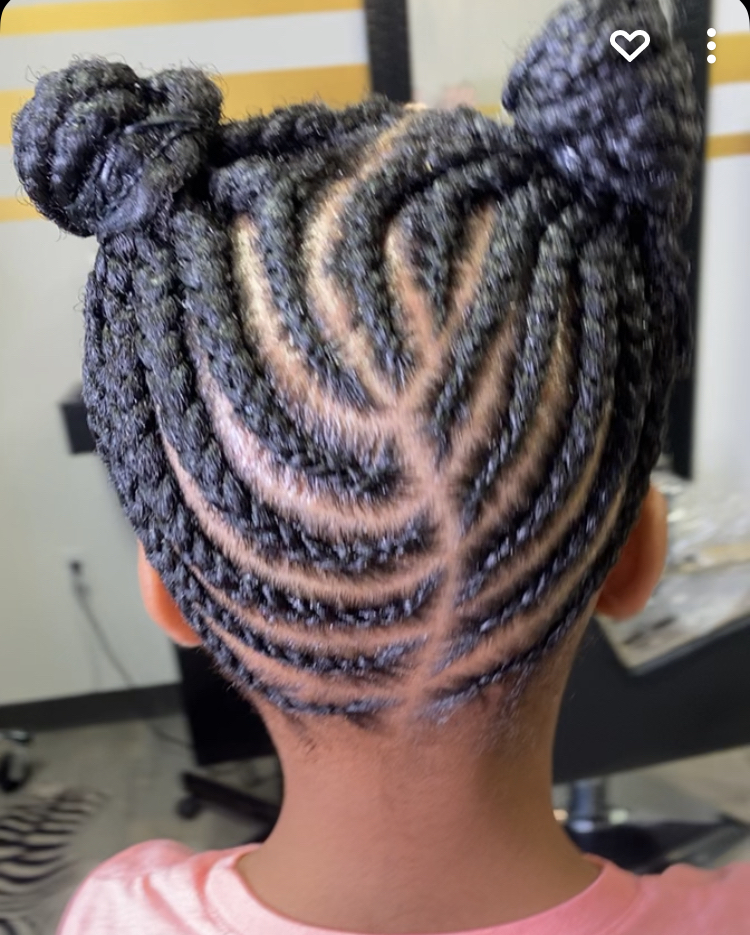 Kids Braid Style no weave