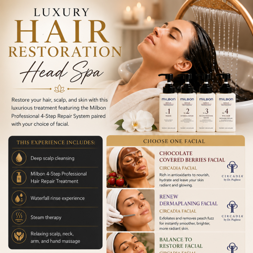 Luxury Hair Restoration Head Spa 🤍 at Beauty, Bliss and Wellness LLC in Rainsville, AL