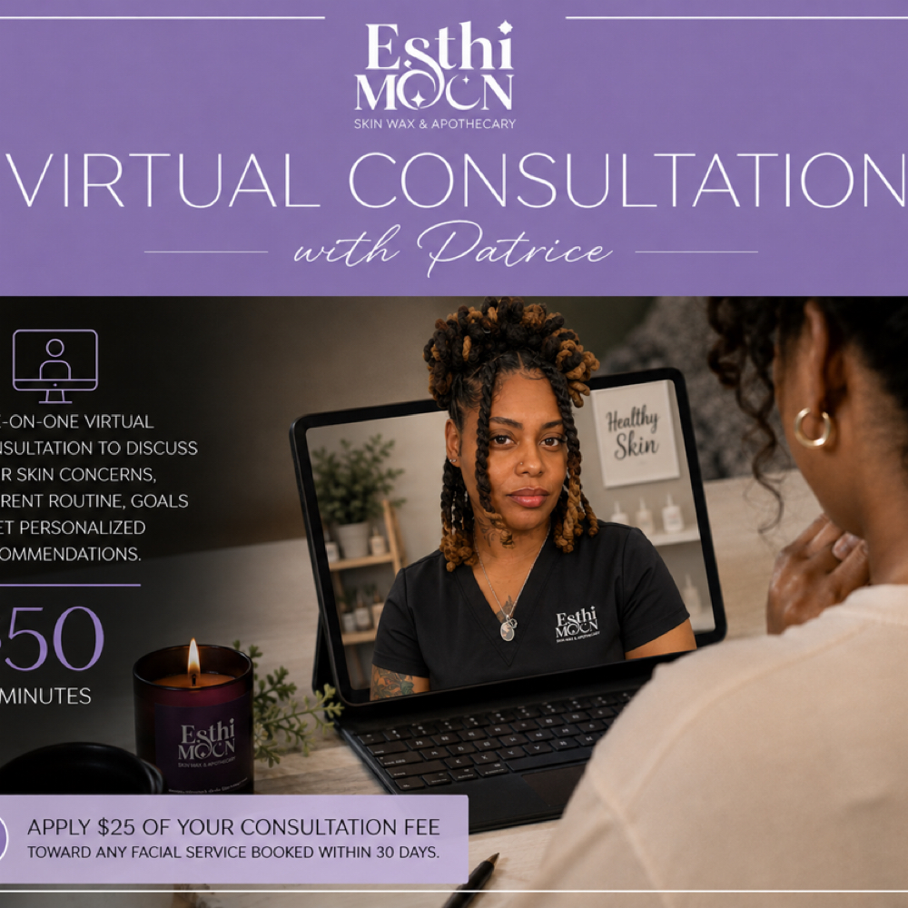Virtual Consultation at ESTHI MOON SKIN WAX & APOTHECARY in Trussville, AL