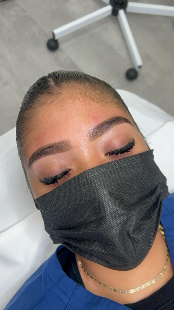 Brow Wax & Tint + Lip Wax