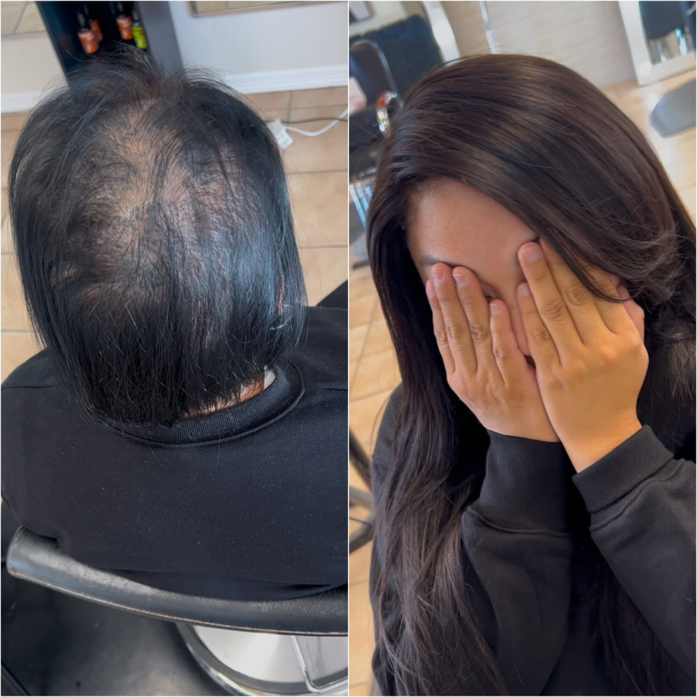 No Glue/ Mesh Sew-In