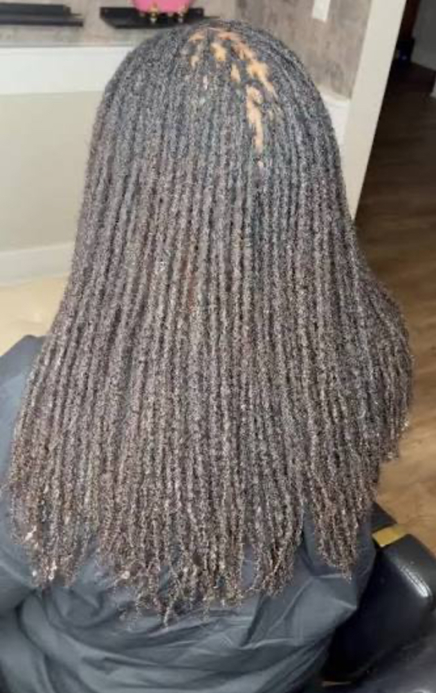 Microlocs - Mid Back to Waist at Crown'd Confidence in Bremerton, WA