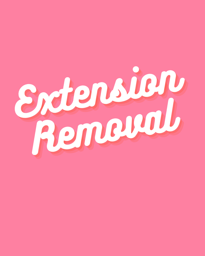 Extension Removal