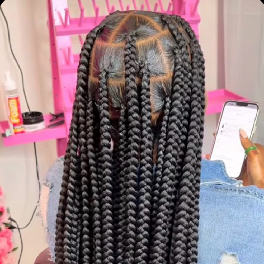 Jumbo Knotless at Hair by sani in Sacramento, CA
