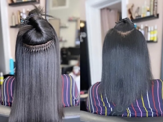 Micro Link Sew-In Removal
