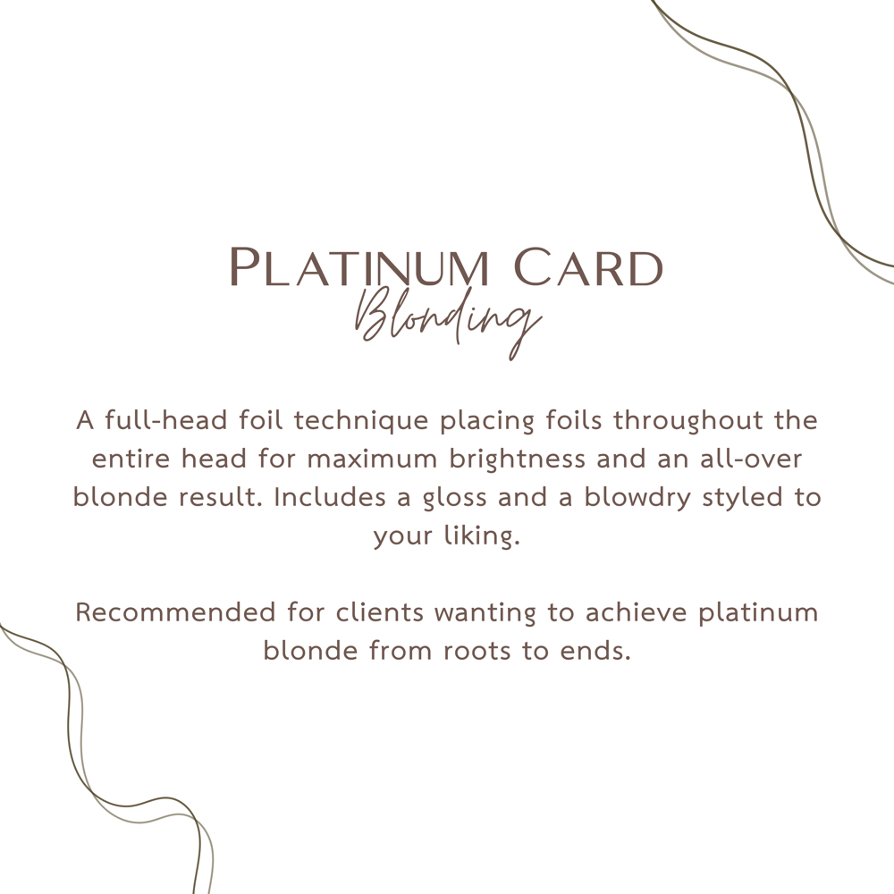 Platinum Card at Bloom by Rossy in South Elgin, IL