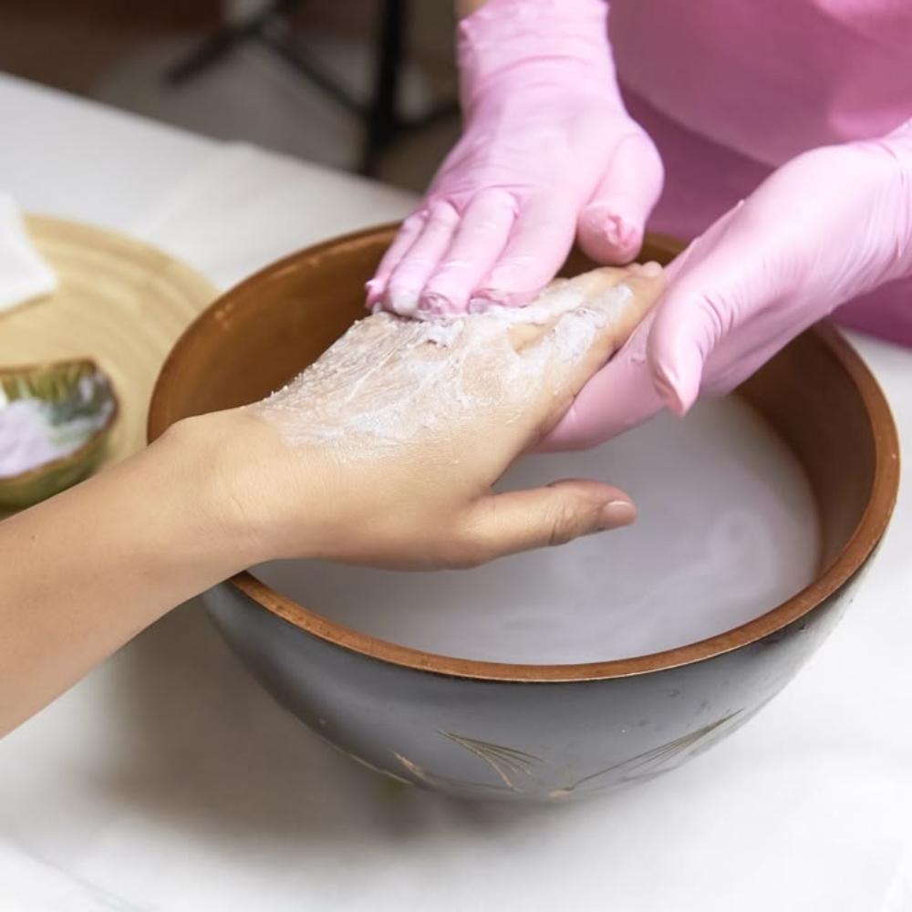 Rebirth Steam - Hot Stone Manicure at REBIRTH BY GRACE SALON AND SPA LLC in MYRTLE BEACH, SC