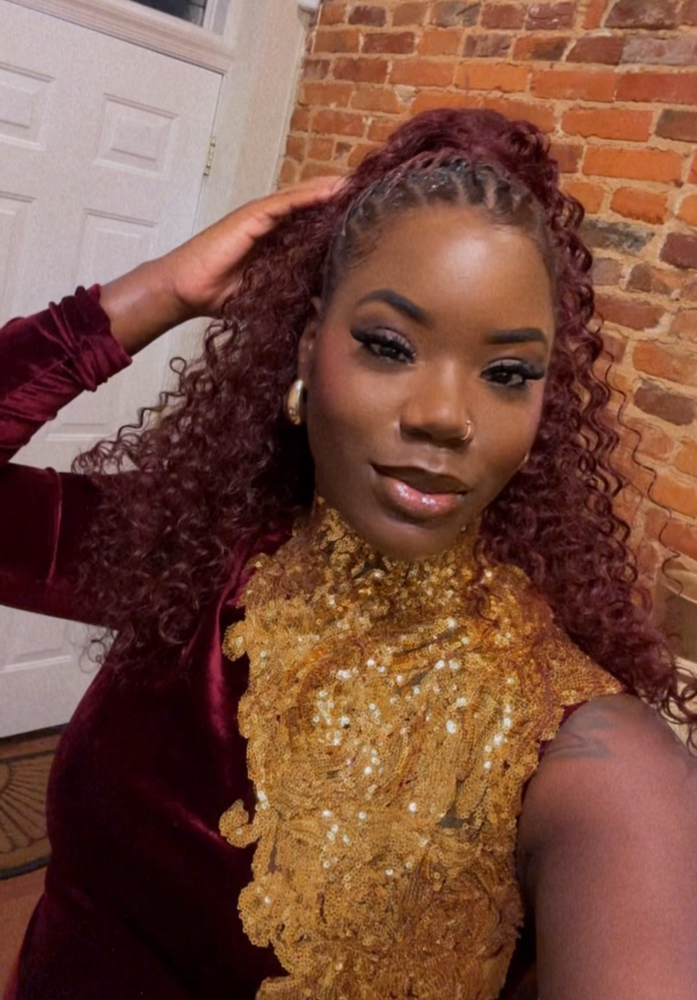 Weave Ponytail Over Locs
