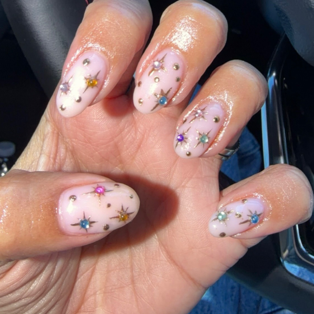 Chrome Design Detailed at Polish Me Pretty in Artesia, NM