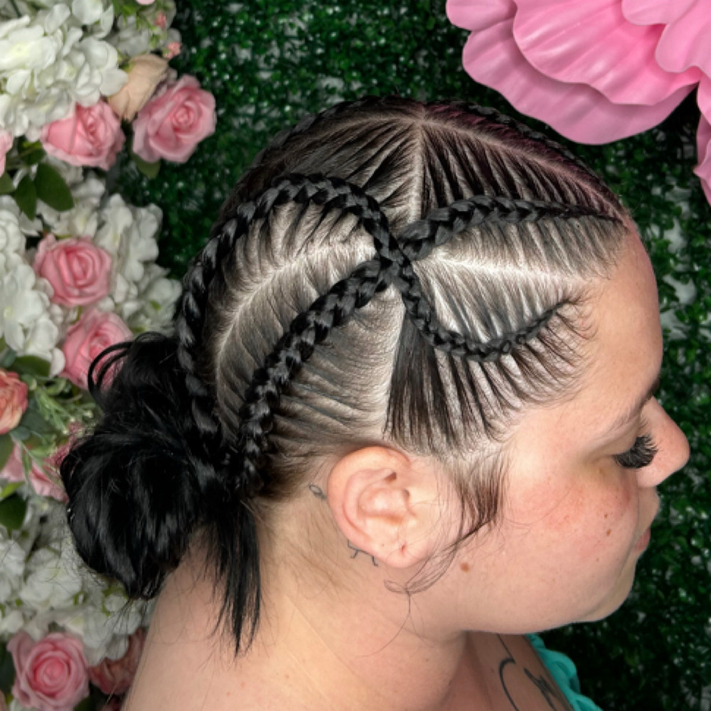 Stitch Braided Style [4 Braids] at EOS Botanica in Pembroke, NC