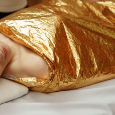 Gold Clay Body Wrap at Project360 Aesthetics in Pearland, TX