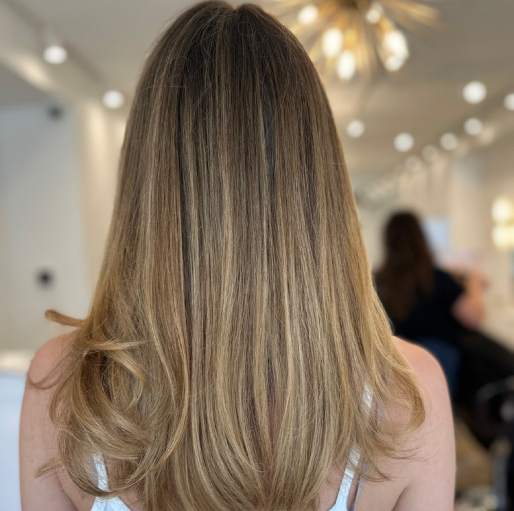 Full head of Highlights at Artisan Salon in Dobbs Ferry, NY