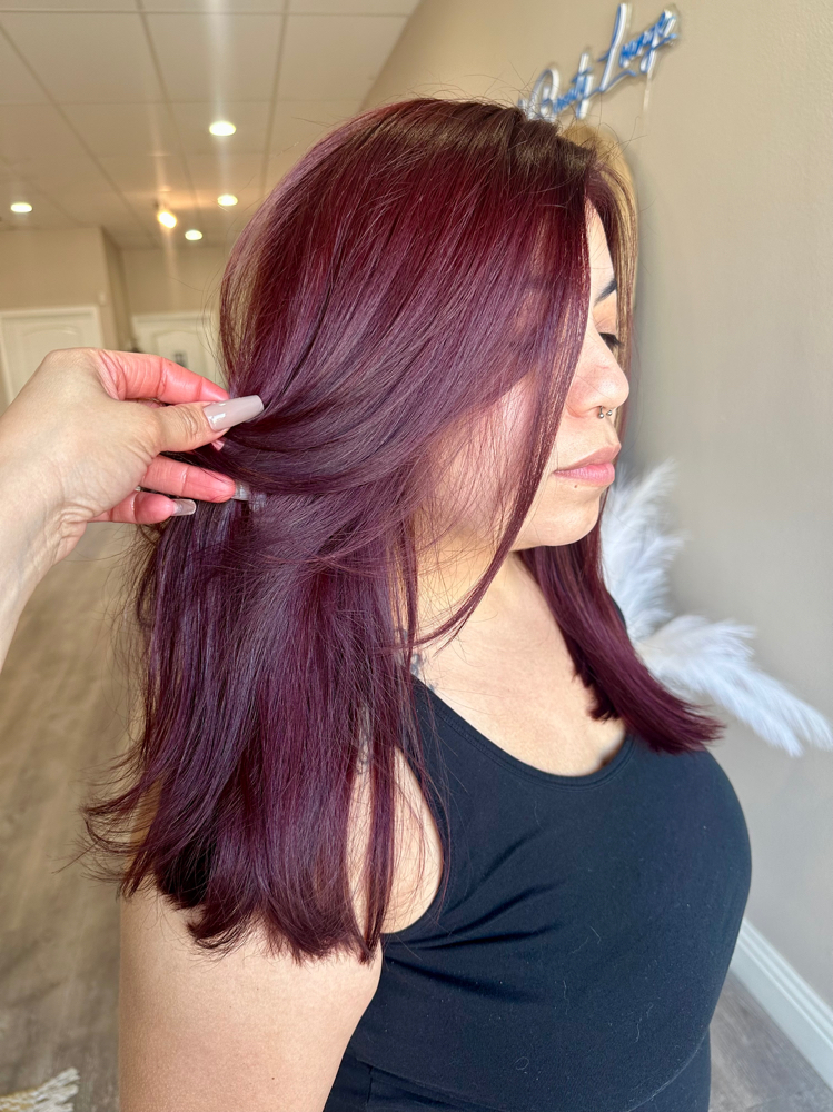 Root Touch Up at Giselle Diaz in Fullerton, CA