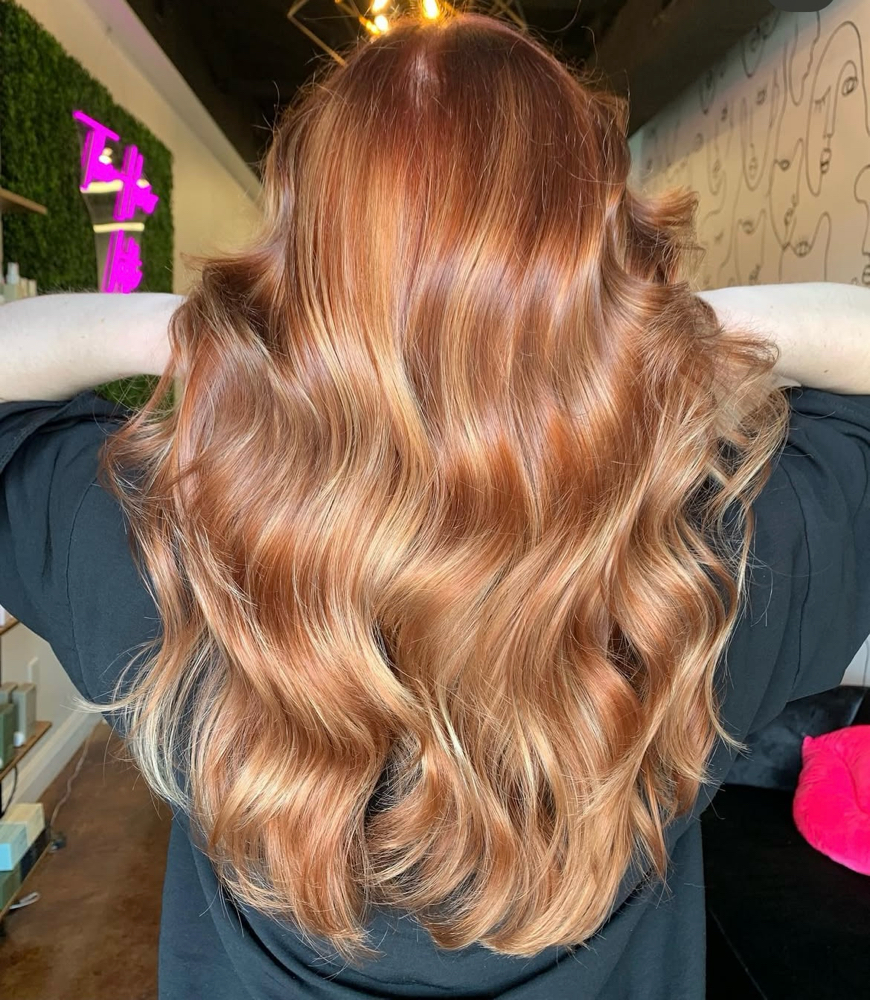 Partial Balayage & Root Touch Up