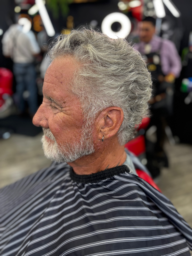 Hero Haircut With Beard (CG)