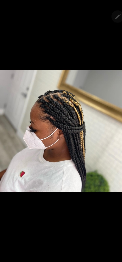 Medium Classic Box Braids