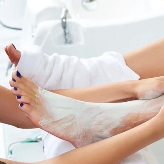 Herbal Pedicure at Polished Nail + Beauty Bar in Marion, NC