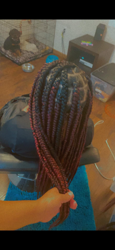 Large Butt Length Knotless