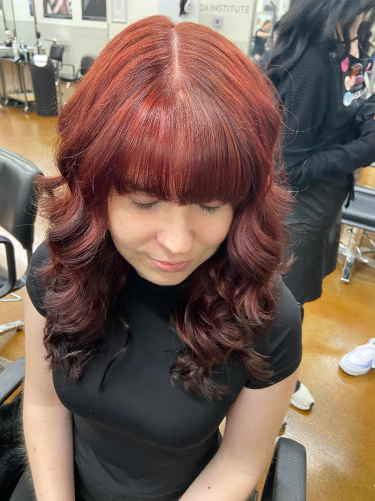 All Over Color (Long Hair)