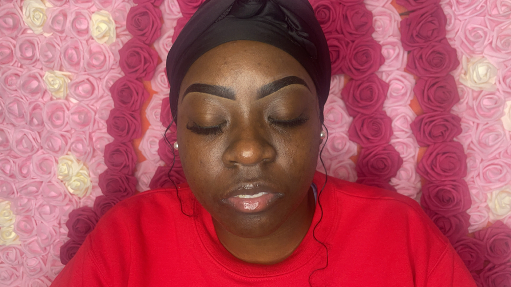 Brow Tint + Lashes ( Mink Lash Stips)