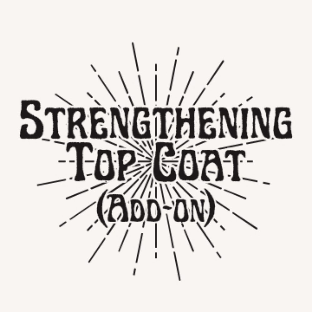 Strengthening Top Coat at Celenail Studio in Lubbock, TX