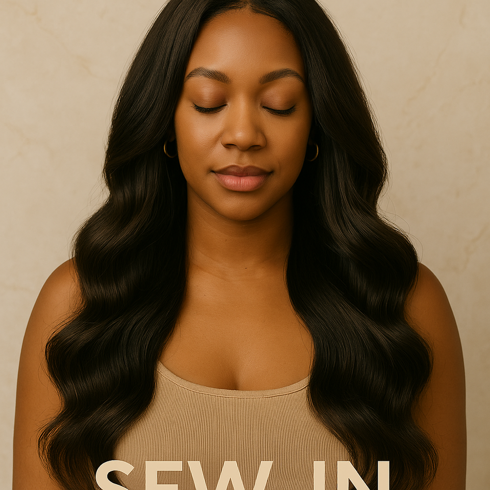 Sew In Extensions w/ Leave Out
