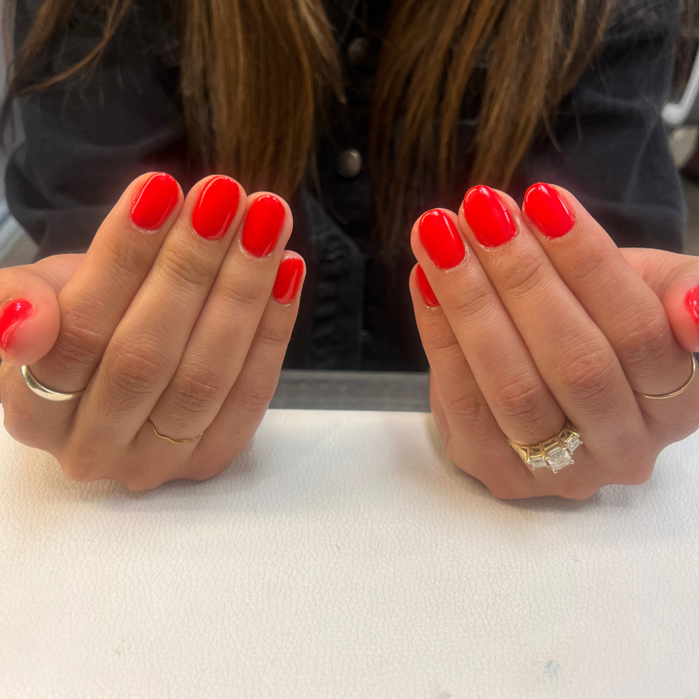 Gel Manicure at Hannah did my nails in Oakdale, CA