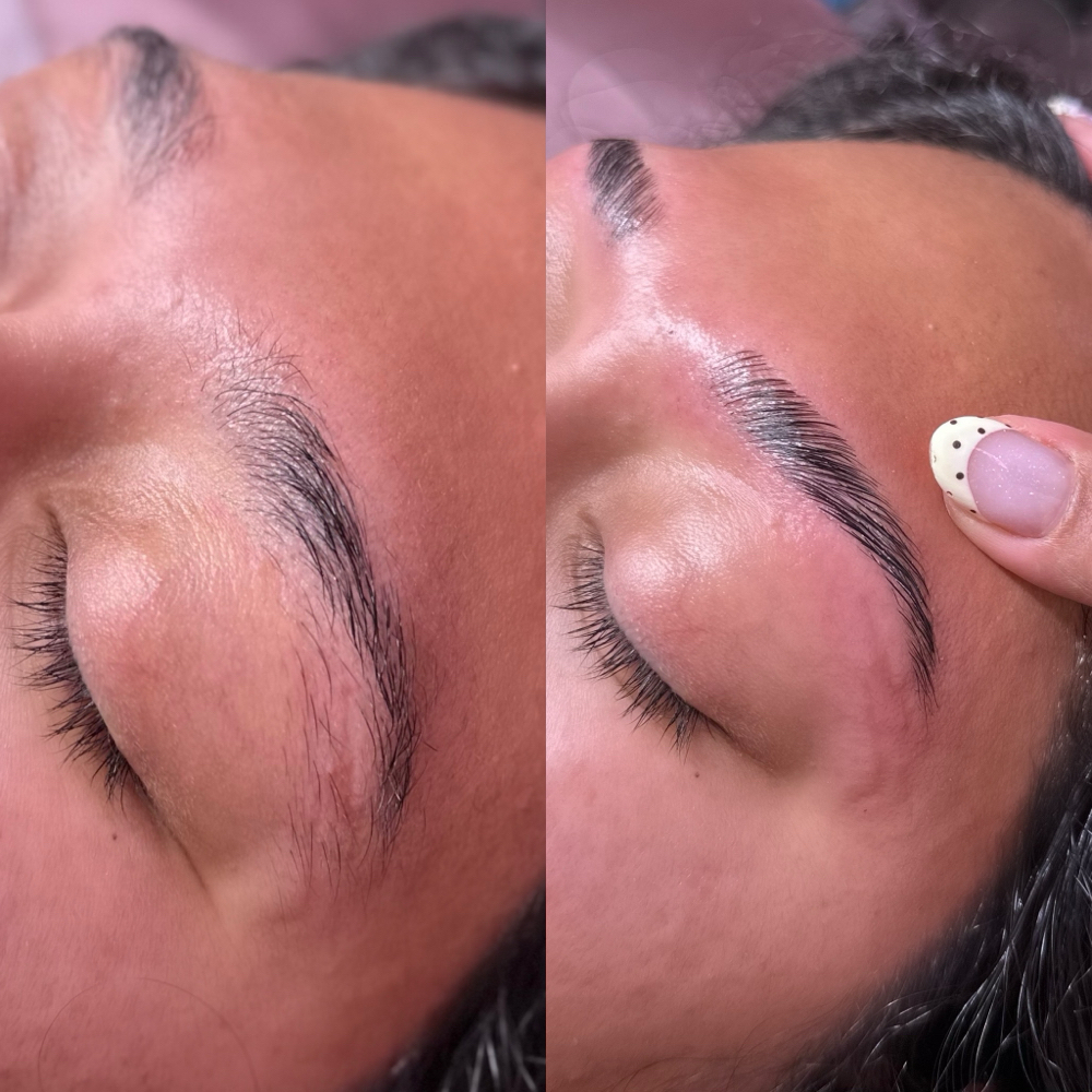 Brow Lamination/wax/tint at Lux Aesthetics in Moreno Valley, CA