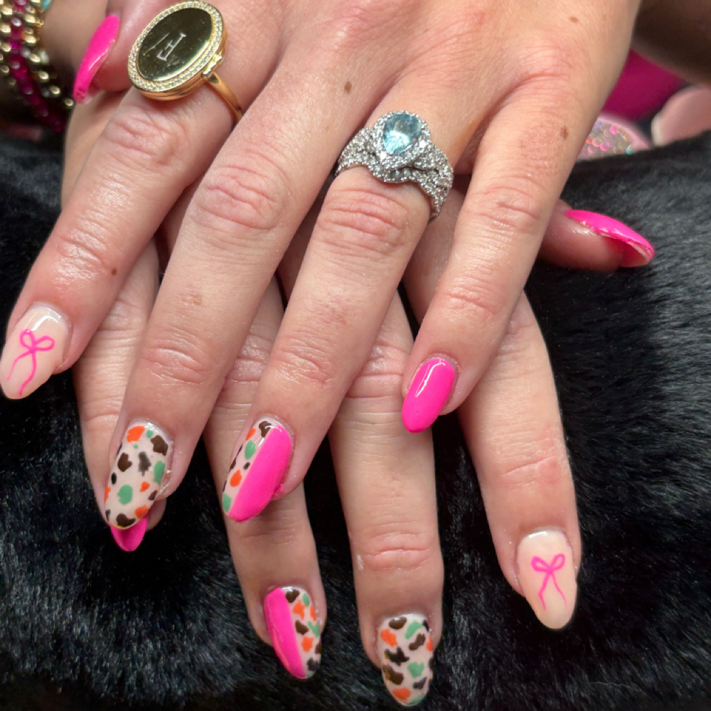 Hard Gel Full Design at Jamese Beauty in Princeton, KY